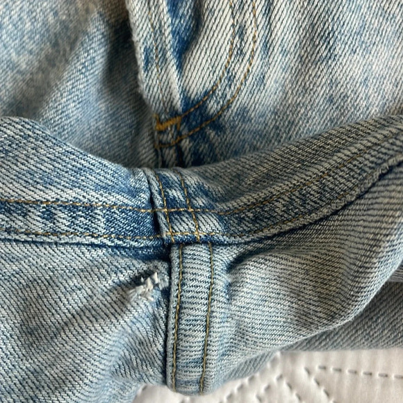 AGOLDE Criss Cross Upsized Jeans in Suburbia Size 28 - Picture 10 of 12